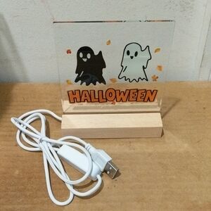 Glass Halloween Ghost LED Light 🆕